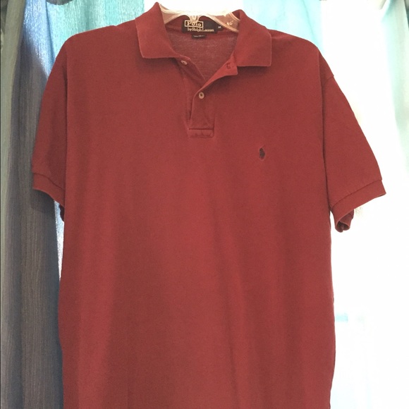 Polo maroon shirt