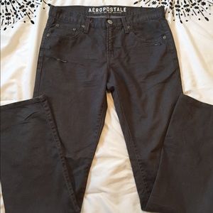 Grey jeans slim straight 32X32