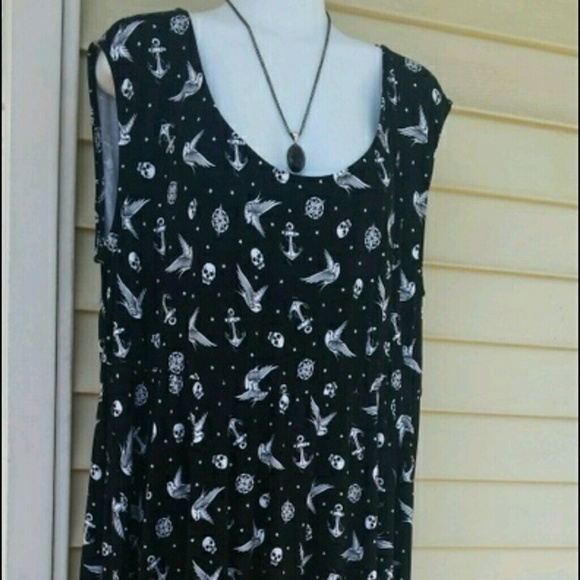 Punk rocker torrid dress sz 2