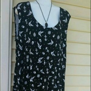 Punk rocker torrid dress sz 2