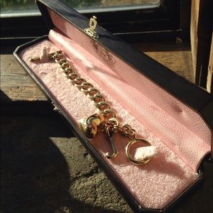 Juicy Couture Gold Charm Bracelet