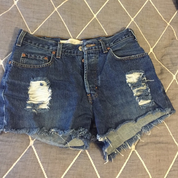GAP Original Blue Jean Shorts sz 33