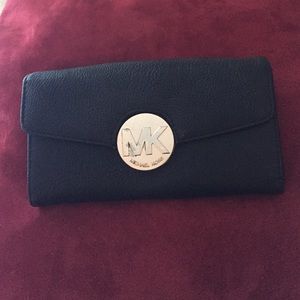 BLACK MK WALLET