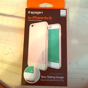 Brand new rose gold with gold bottom piece case