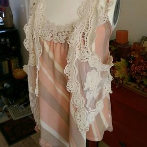 Lace Vest