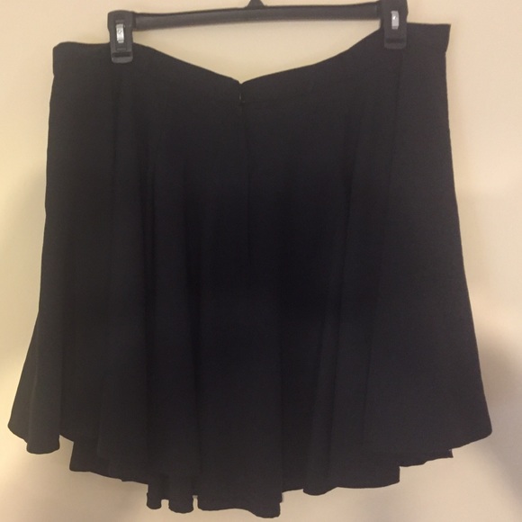 Asos curve black skirt