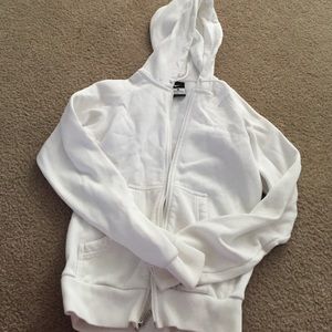 Hooded zip up