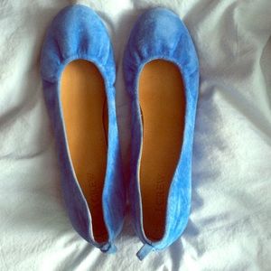 J Crew Suede Flats