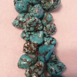 Turquoise Rock Bracelet