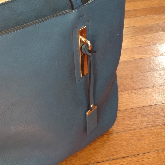 Dark Slate Blue Handbag - Picture 2 of 12