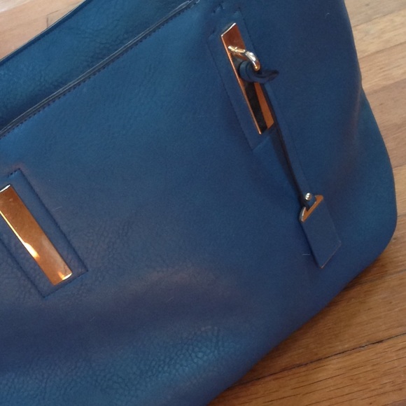 Dark Slate Blue Handbag - Picture 5 of 12