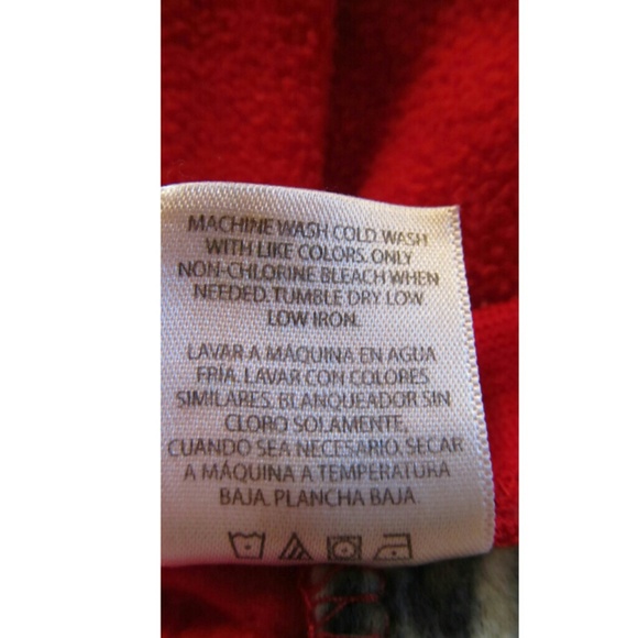 **Sold** Footed Pajamas With Hearts - Picture 3 of 4