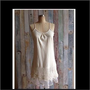 Tiered Lace Dress Extender - Ivory