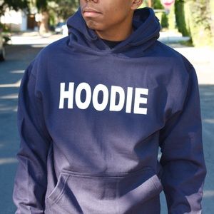 Navy/White "Hoodie"