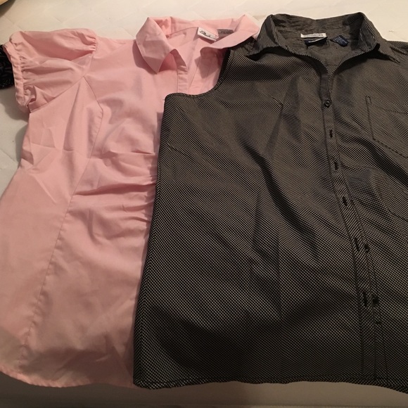 2 Button Up Blouses
