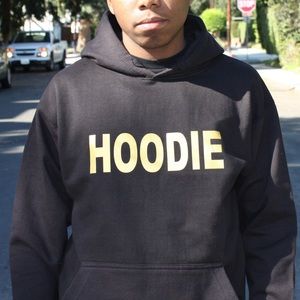 Black/Gold "Hoodie"
