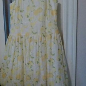 Ann Taylor lemon dress