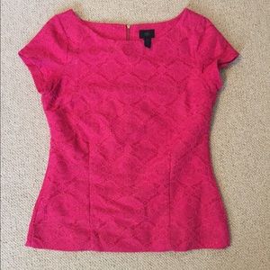 Banana Republic Pink Lace Top