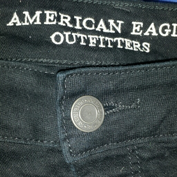 High waisted ripped shorts