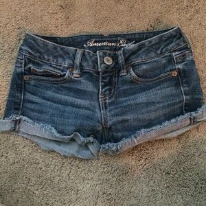 American eagle jean shorts
