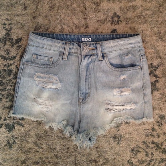 High wasted shorts