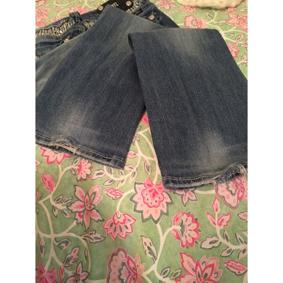 SOLD Blinged out Miss Me Jeans - Picture 4 of 4