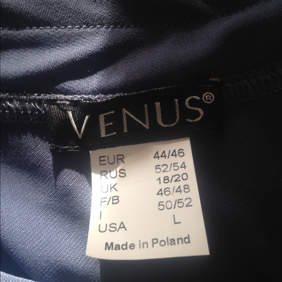 Slate Grey one shoulder dress - Picture 3 of 3