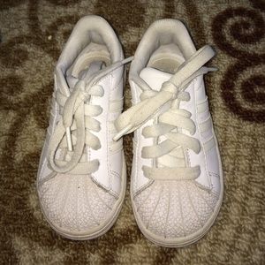 Reduced! Adidas superstar shell toes for toddlers