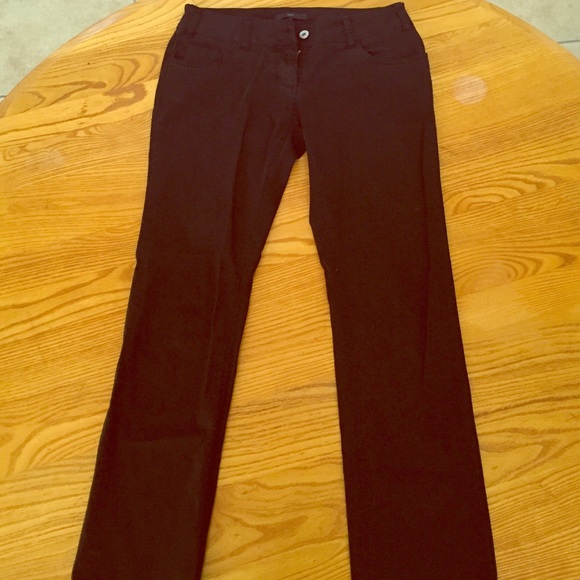 Black straight-legged jeans - Picture 1 of 1