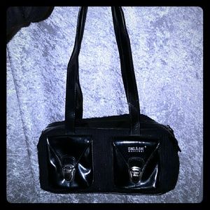 Mat and nat shoulder bag