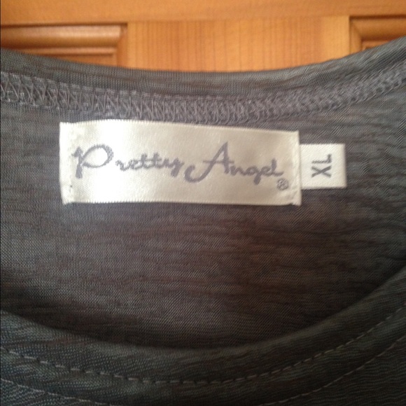 Silver Flowy dress. - Picture 2 of 4