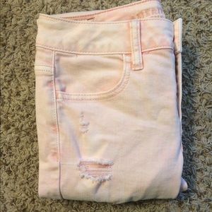 Light Pink Skinny Jeans