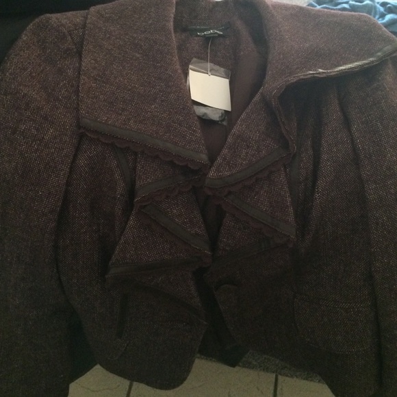 Bebe suit jacket and skirt