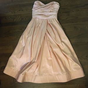 Monique Lhuillier pink dress