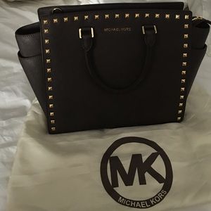 Michael Kors Large Studded  Selma bag