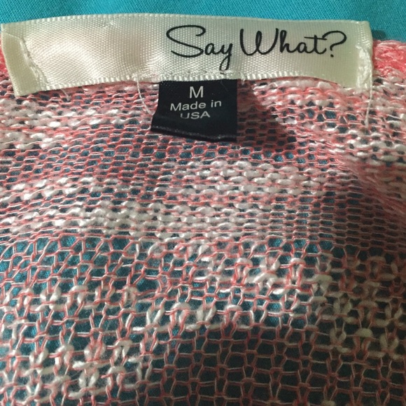 Pink high low cardigan 💕 - Picture 2 of 3