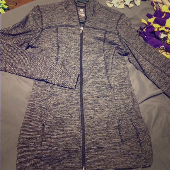 Long compression zip up jacket