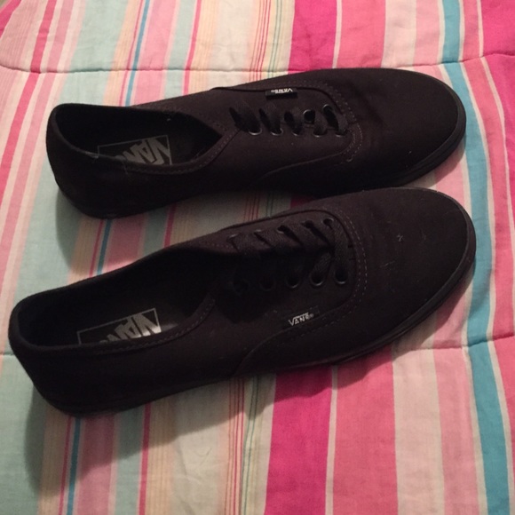 All black vans!