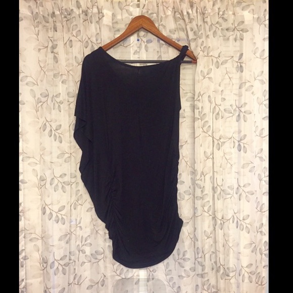 Cute black party dress , never worn before. - Picture 2 of 4