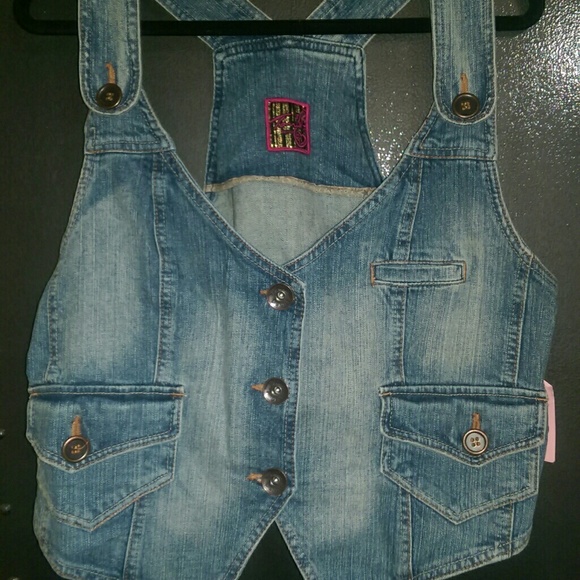 Denim vest