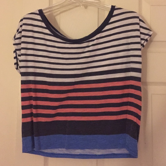 Stripped crop top