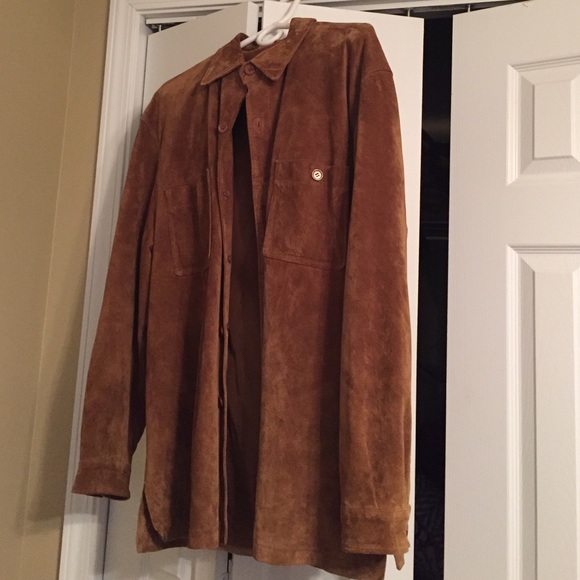 Sued shirt jacket - Picture 1 of 2