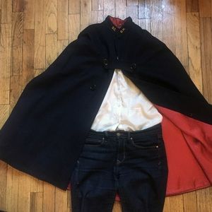 Vintage WWII original nurse cape