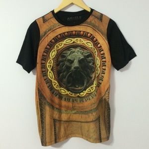 LION SHIRT. SIZE XL BUT RUNS SMALL