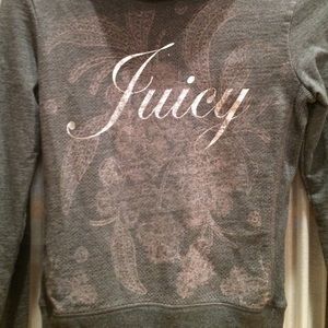 Hooded Juicy Couture Zip Up Jacket