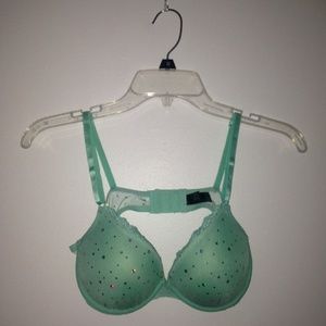 Sparkly push up bra