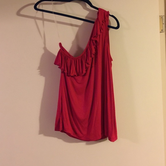 Cato size large one shoulder top