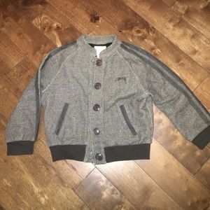 Stussy cropped 3/4 bomber jacket