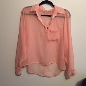 Peach Blouse
