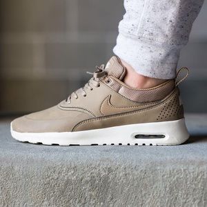 nike air max thea premium beige leather nike air max thea premium beige leather